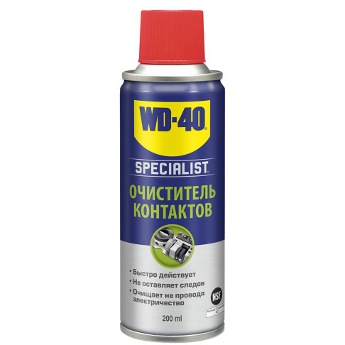 WD-40 SPECIALIST - Швидкосохнучий очисник контактів, 200мл