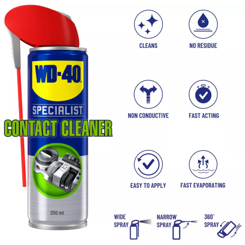 Очиститель контактов WD-40 SPECIALIST 250мл, 12шт.