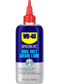 Змазка для велоланцюга в мокру погоду WD-40 Specialist Bike Wet Chain Lube, 118 мл