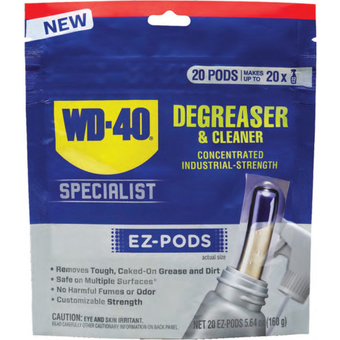WD-40 Specialist Degreaser & Cleaner EZ-Pods, 20 pods