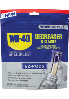 Знежирювач у капсулах WD-40 Specialist Degreaser & Cleaner EZ-Pods, 20 капсул