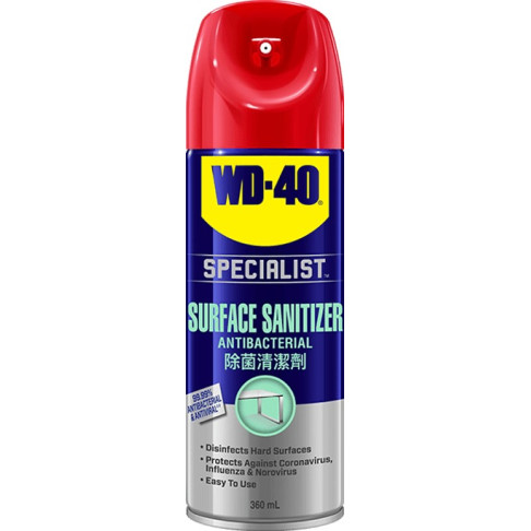 WD-40 Specialist Surface Sanitizer, 360 ml