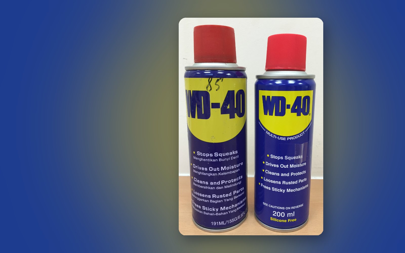 How to tell original WD-40 from a fake