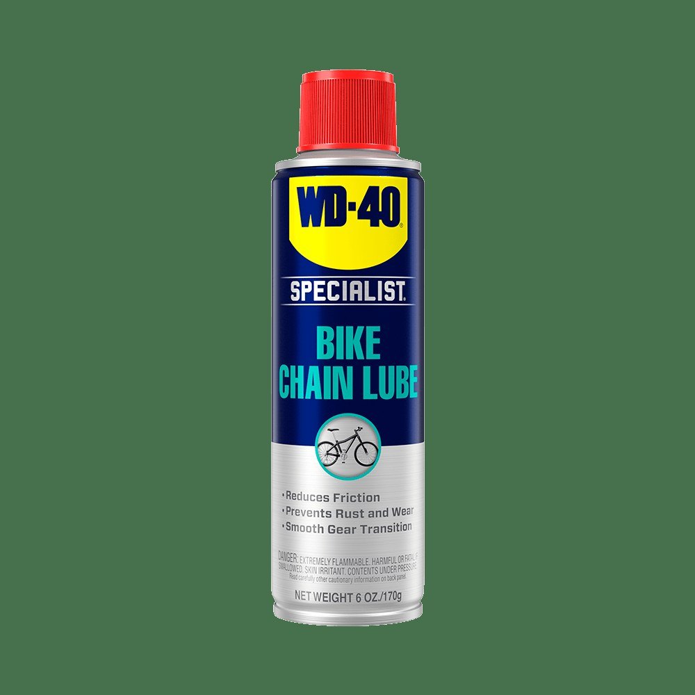 Lubricate the chain and pivots