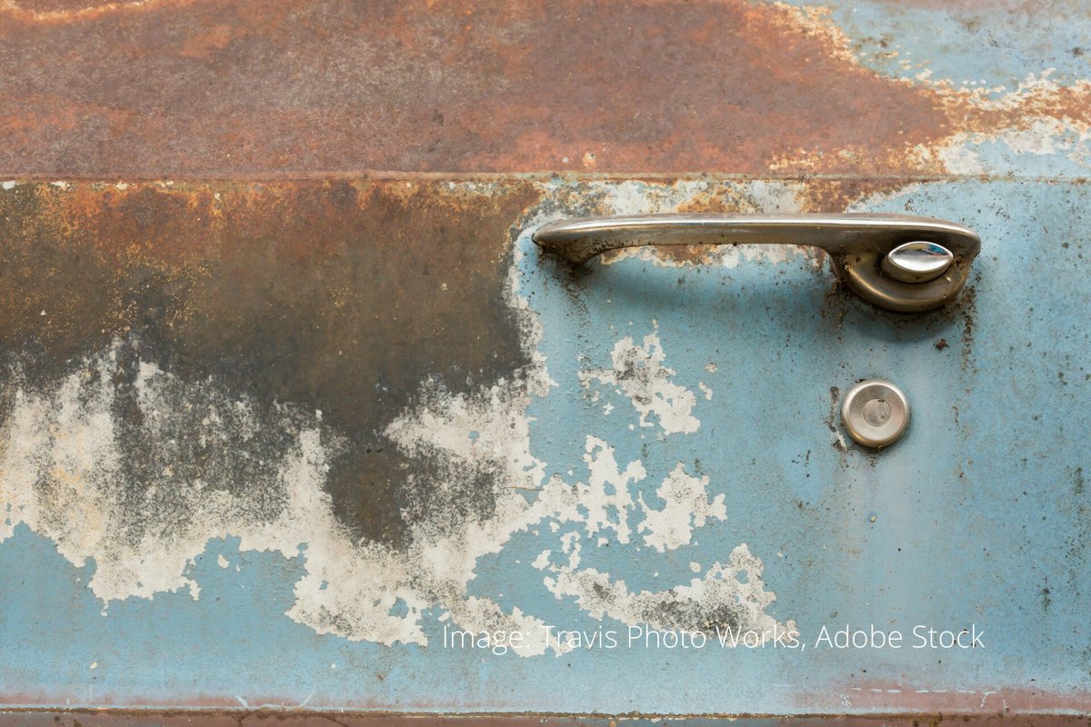 Treat early signs of rust