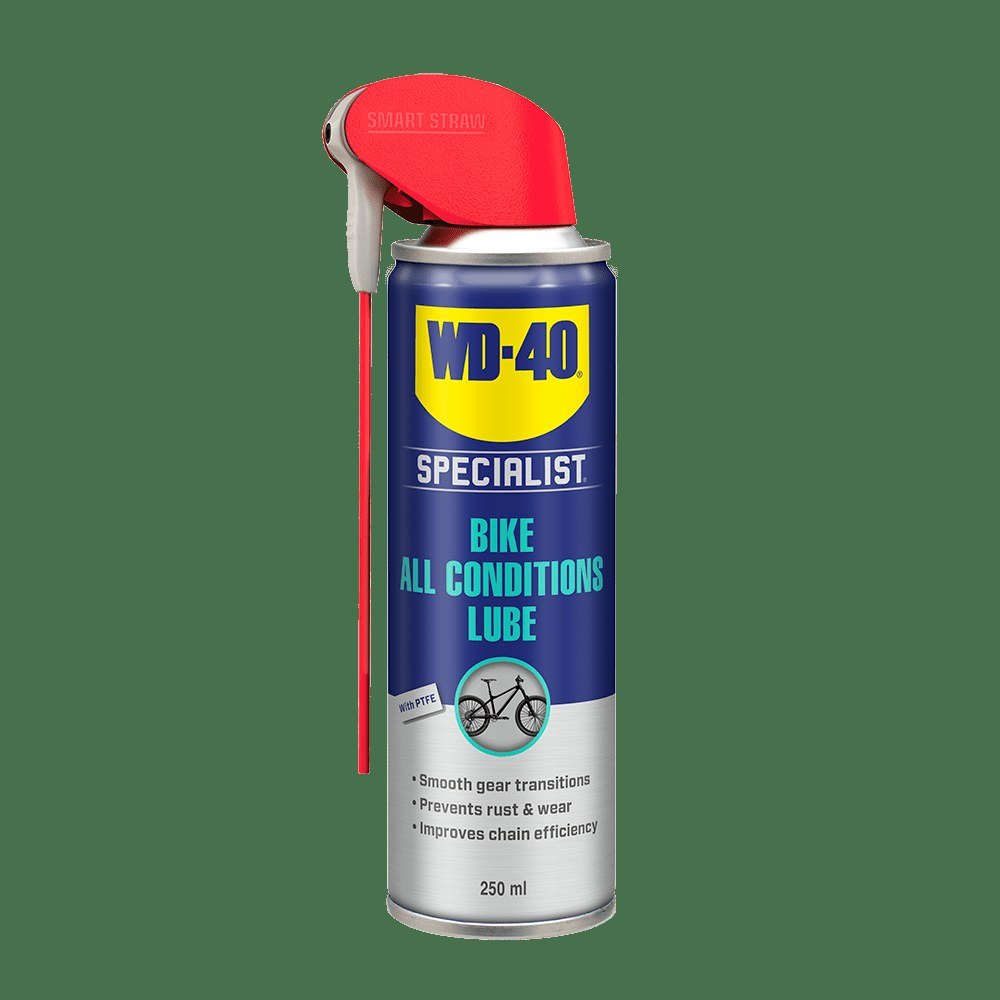 Clean the chain before applying