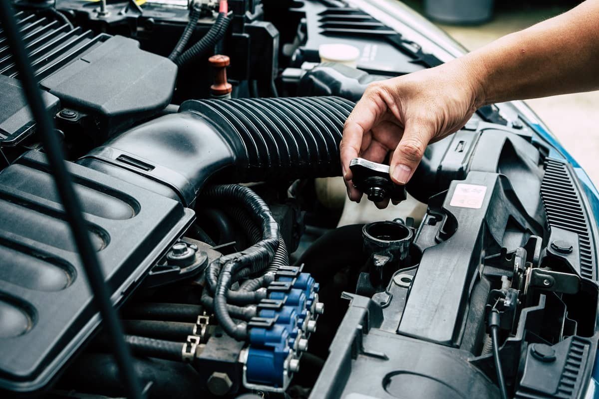 Inspect the hoses and clean the core