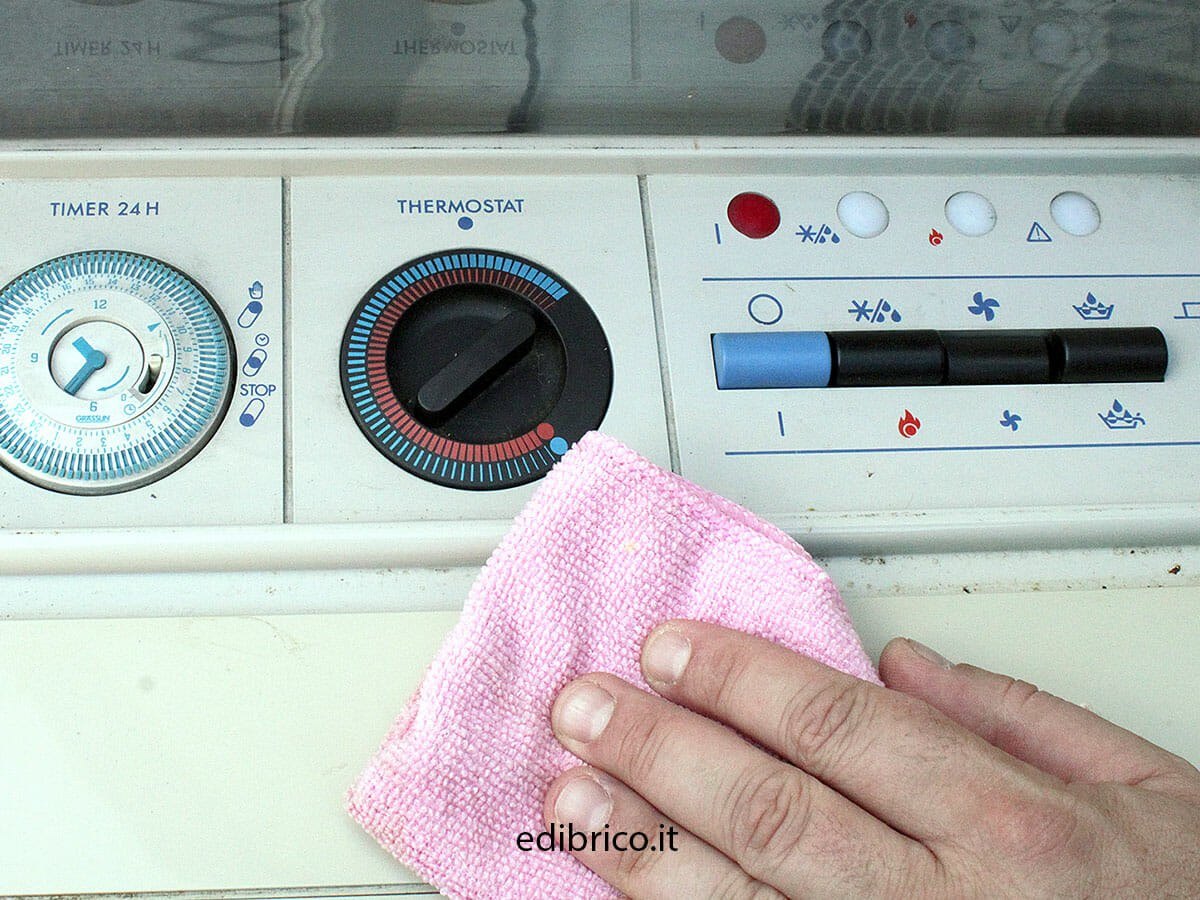 Clean the air filter