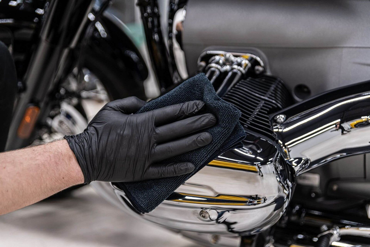 How to Clean and Polish Motorcycle Chrome