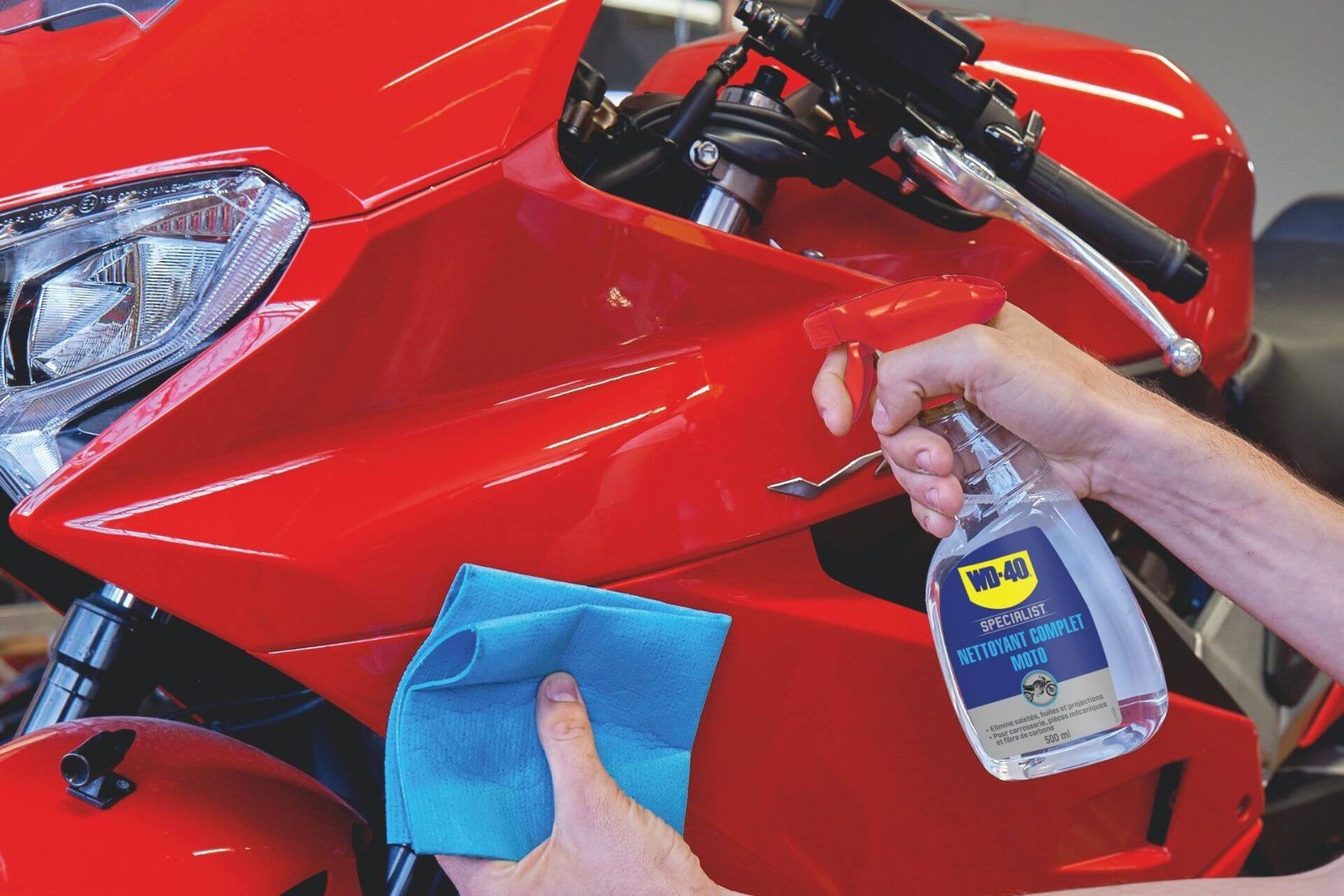 How to Clean and Polish Motorcycle Plastics