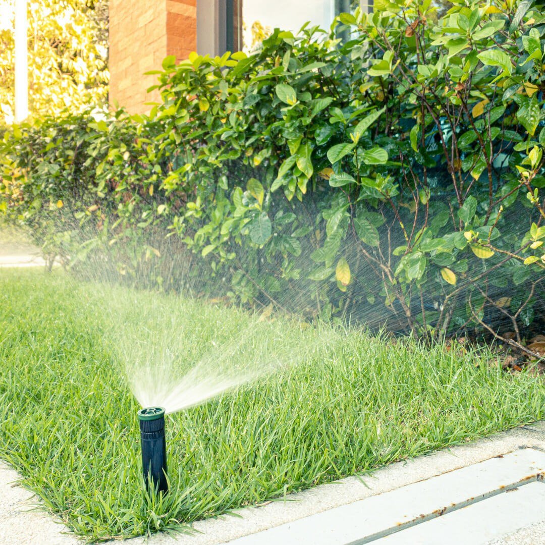 Clean above-ground sprinklers