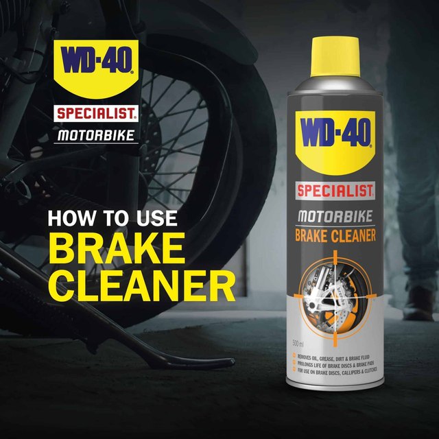 How to clean motorcycle brake discs and callipers