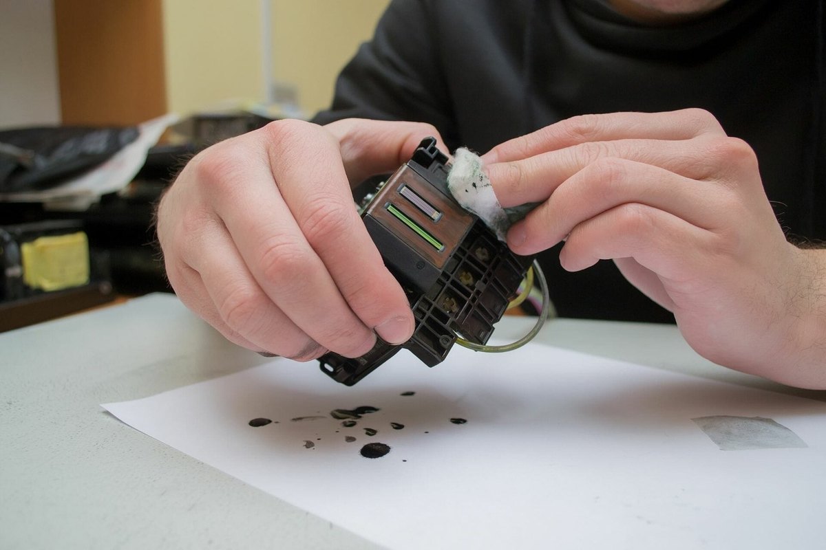 Soak a cartridge with a built-in head