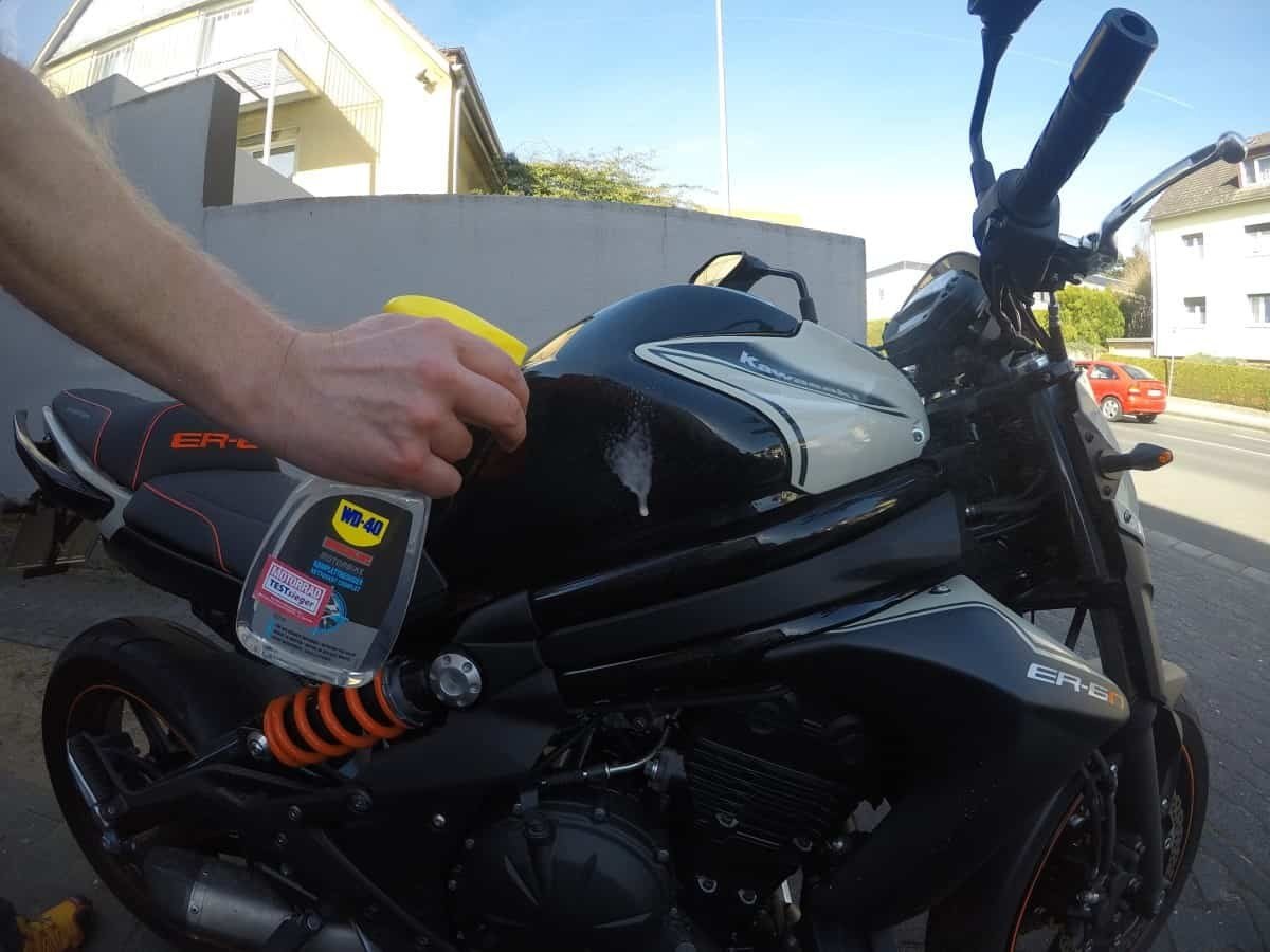 Wash the bike