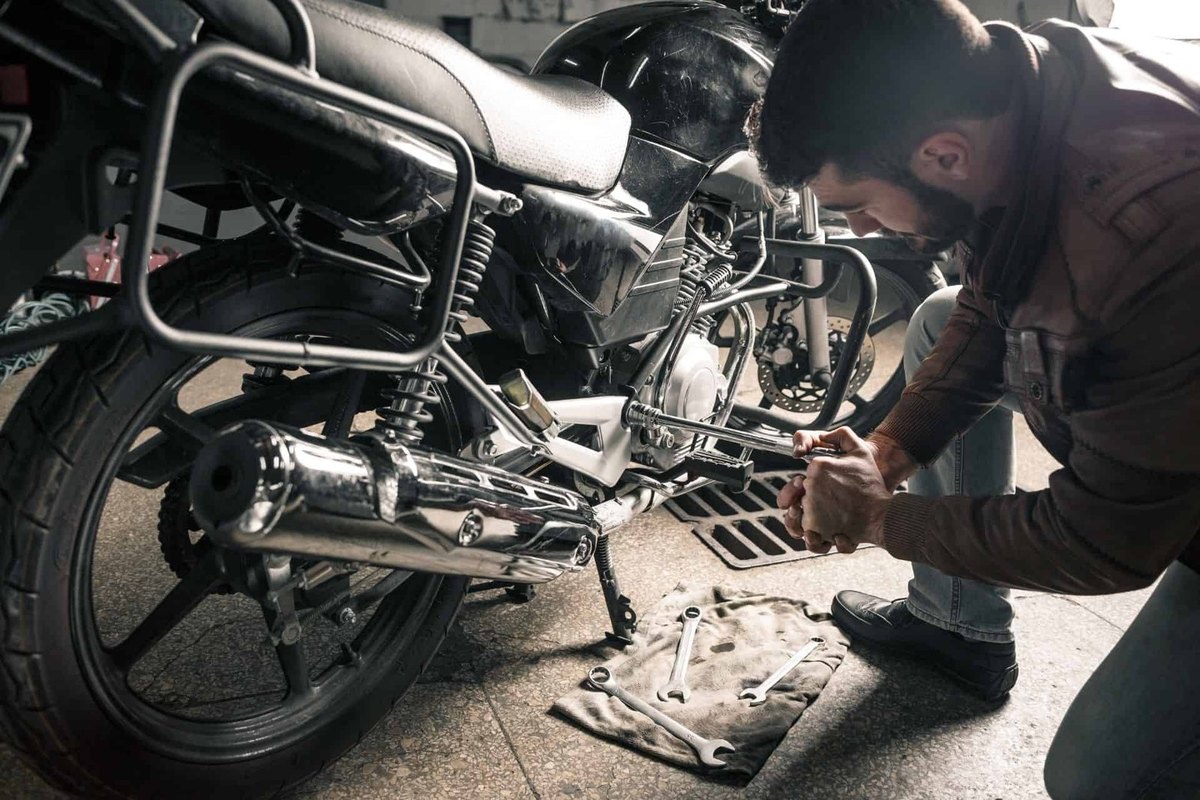 Clean and lubricate the chain
