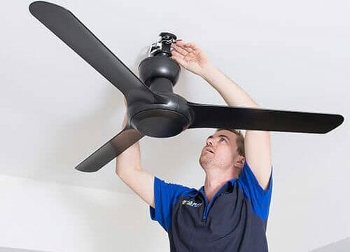 How to lubricate a squeaky ceiling fan