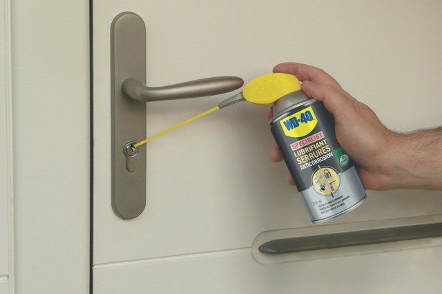 How to lubricate a lock so the key turns smoothly