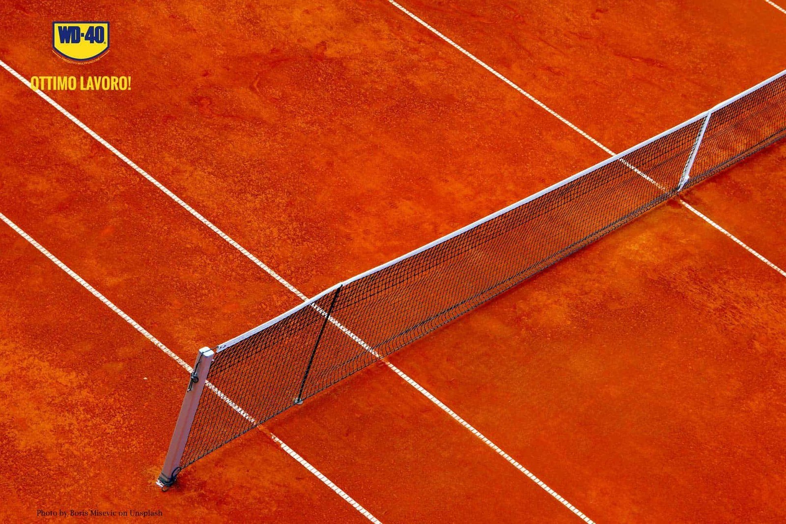 How to lubricate tennis net mechanisms