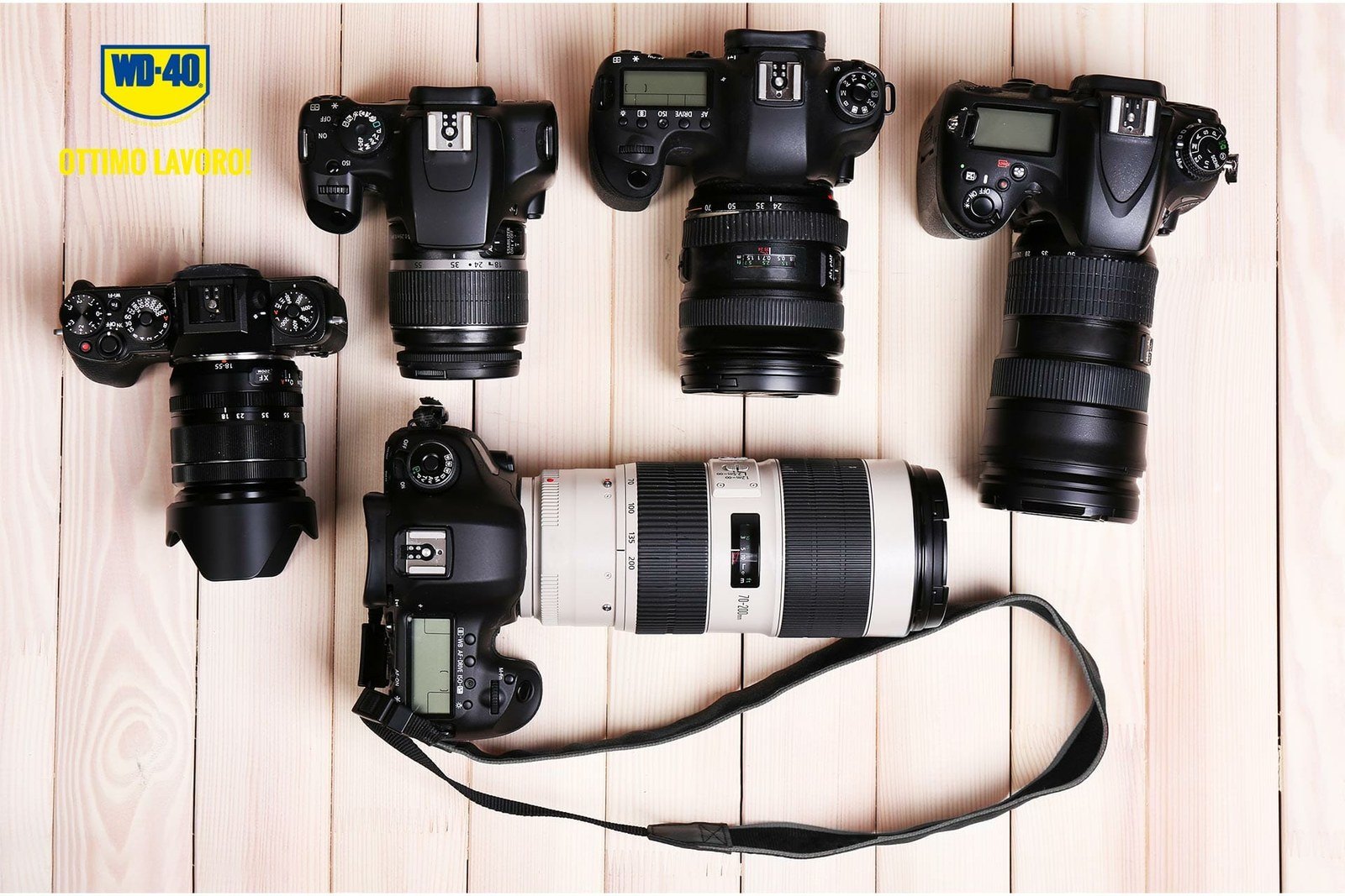 How to maintain a camera and photo equipment