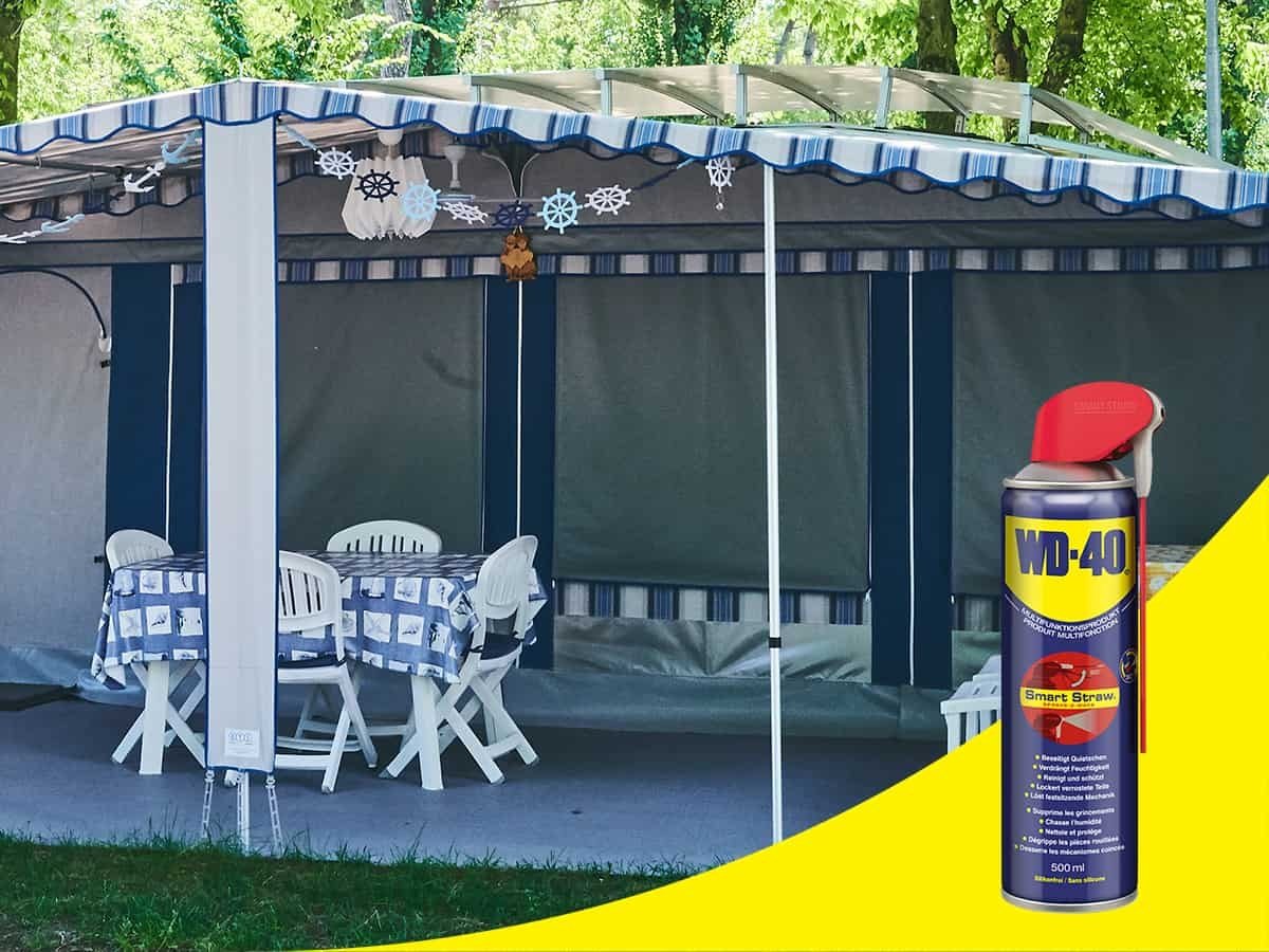 How to maintain a caravan awning