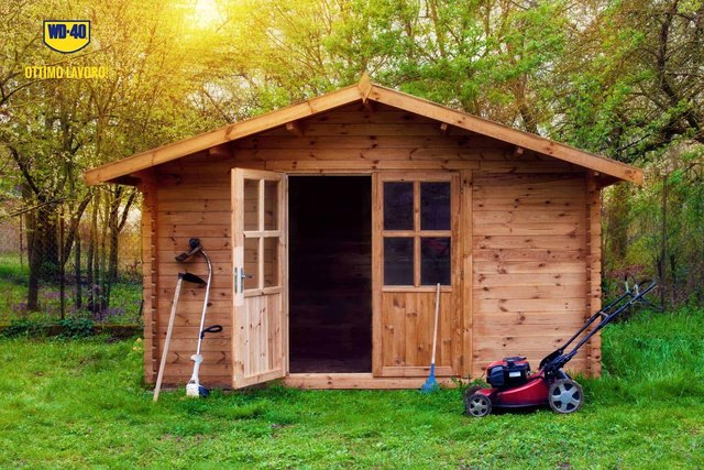 How to maintain a wooden garden shed