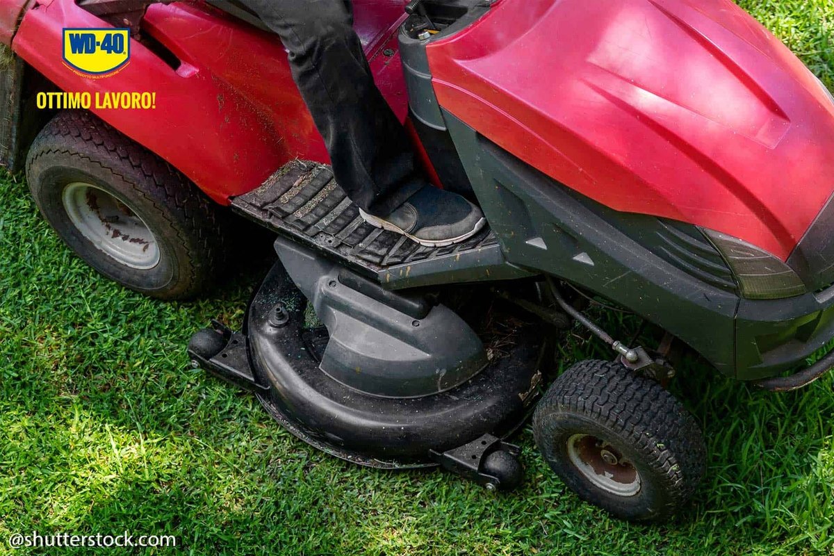 Wash the deck after every mow
