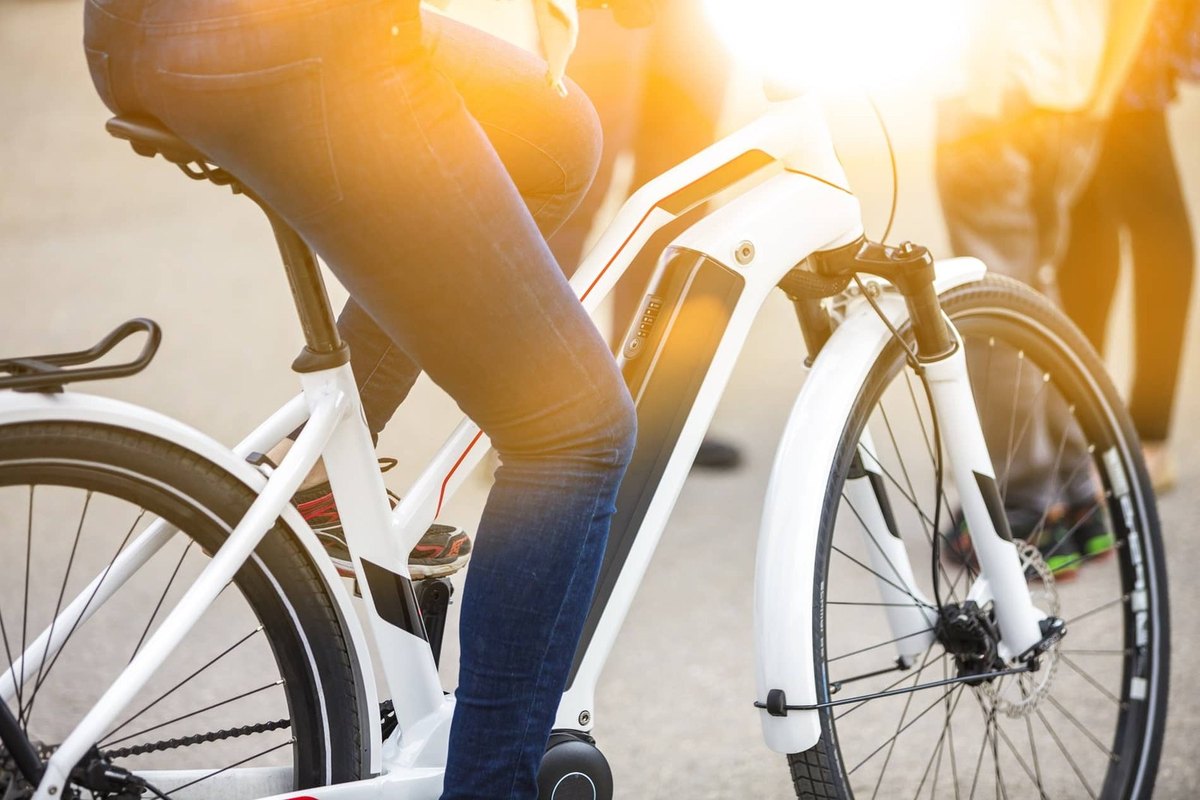 Wash the bike without pressure
