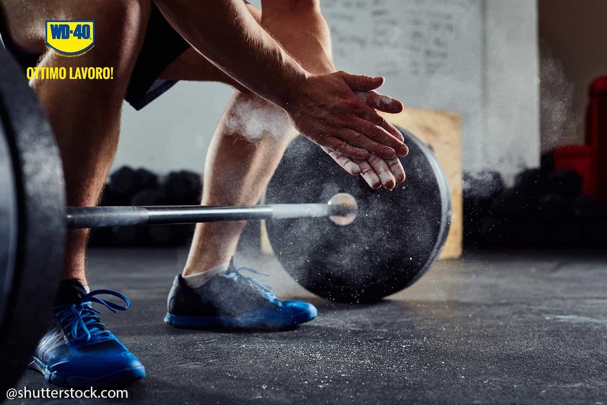 Remove rust from plates and dumbbells