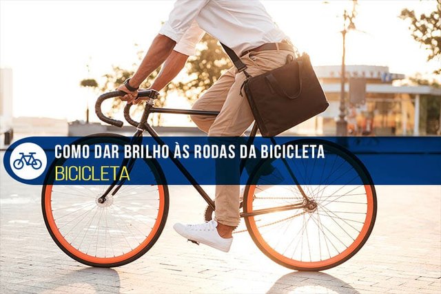 How to make bicycle wheels shine