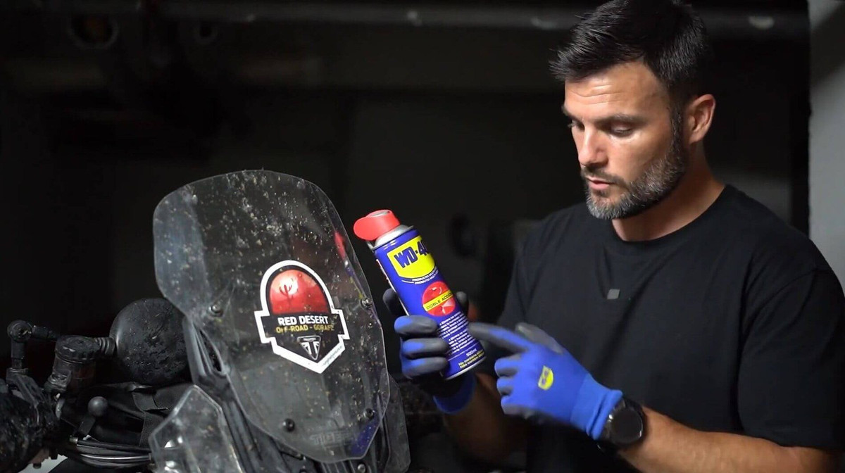 How to Remove Bugs and Insects from a Motorcycle