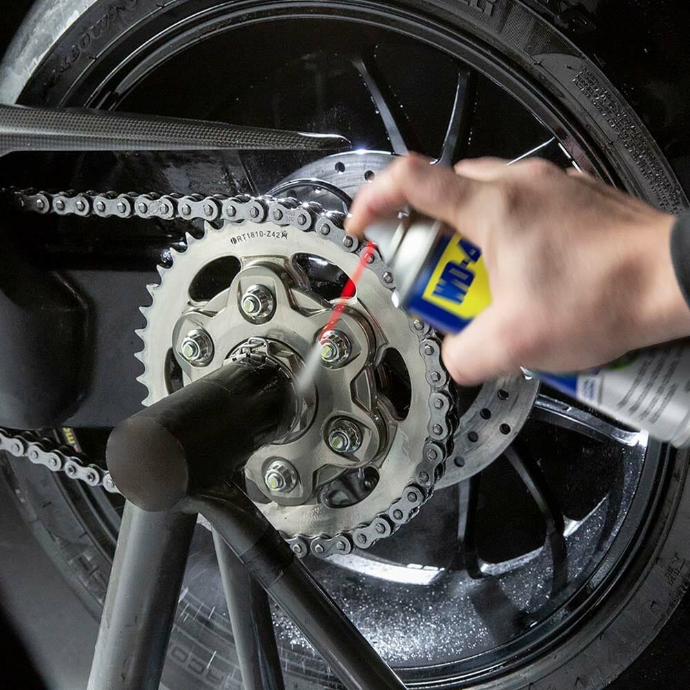 How to remove rust from a bike chain