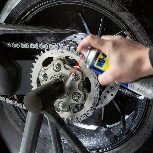 How to remove rust from a bike chain