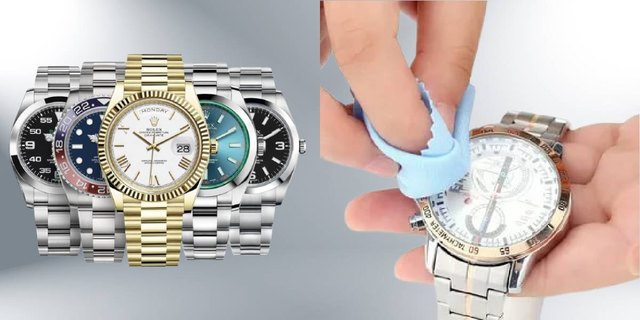 How to remove rust from a wristwatch