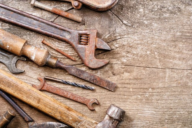 How to remove rust from antiques