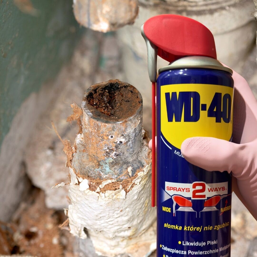 Assess the pipe and prepare the area