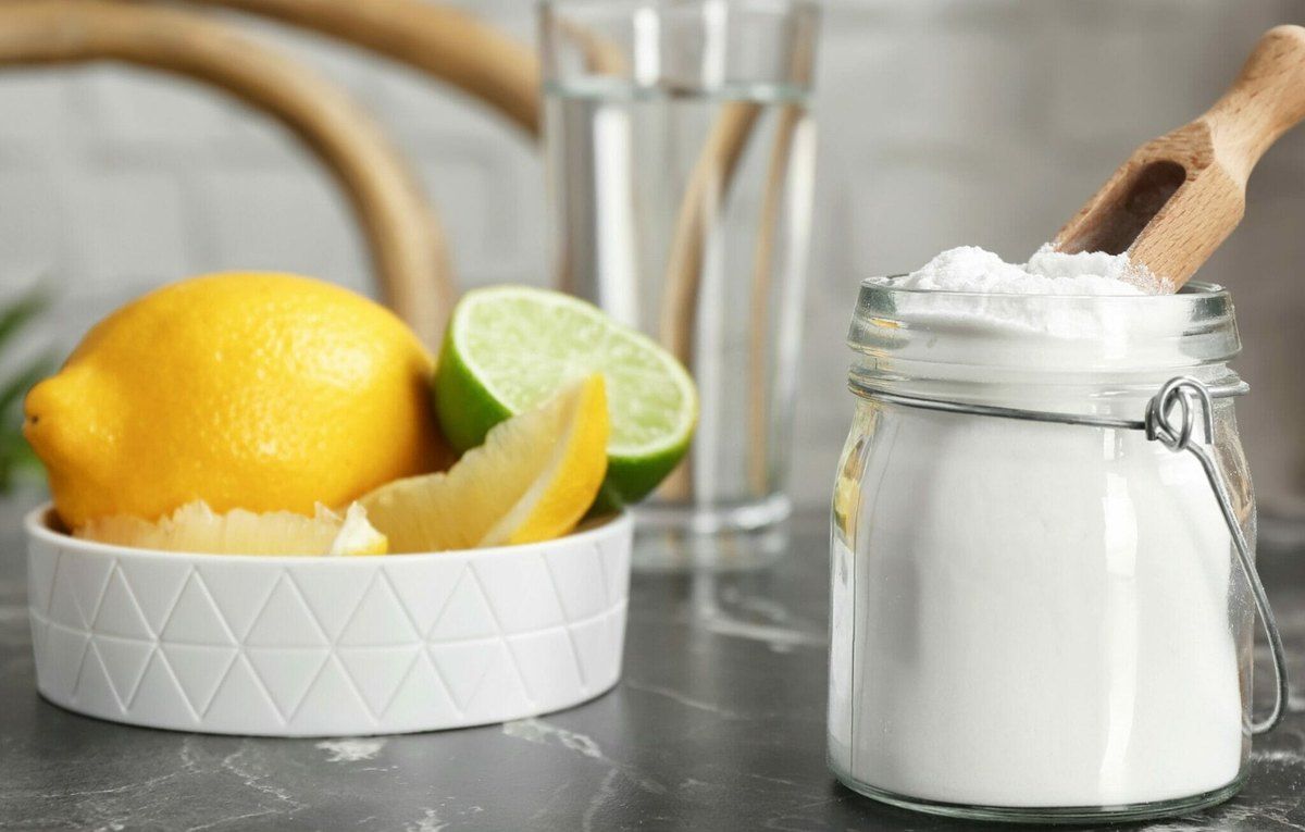 Soak the item in vinegar