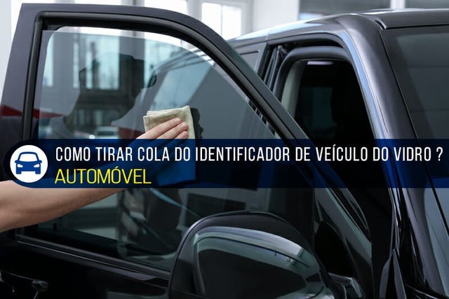 How to remove vehicle sticker glue from car glass