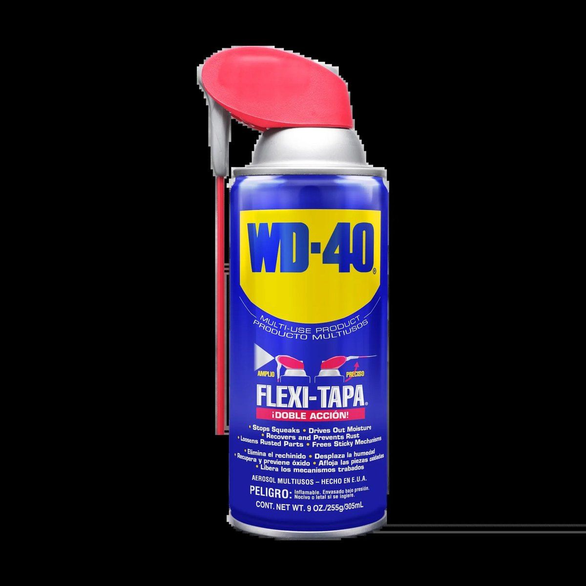 Lubricate the door hinge