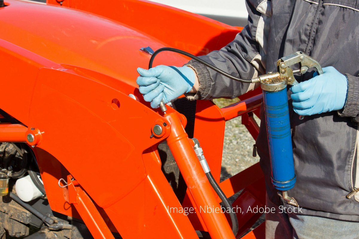 Greasing joints and moving parts