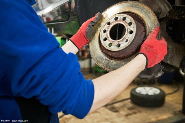 How to remove rust from car brake discs