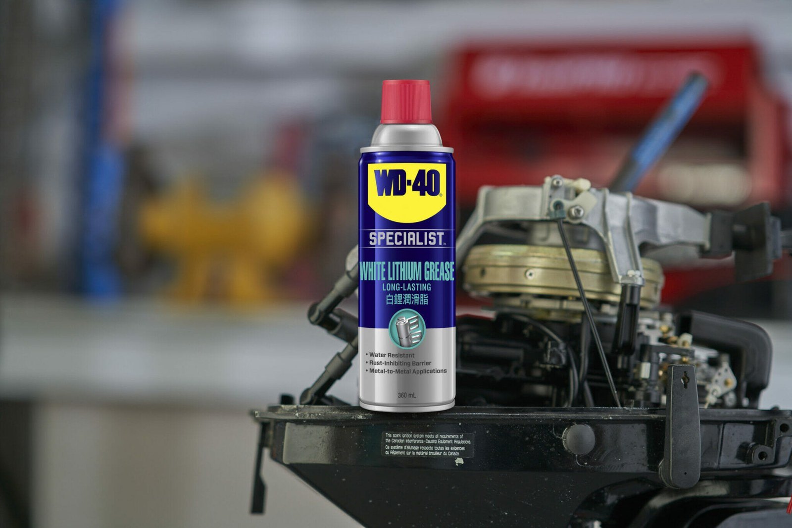 How to use white lithium grease properly