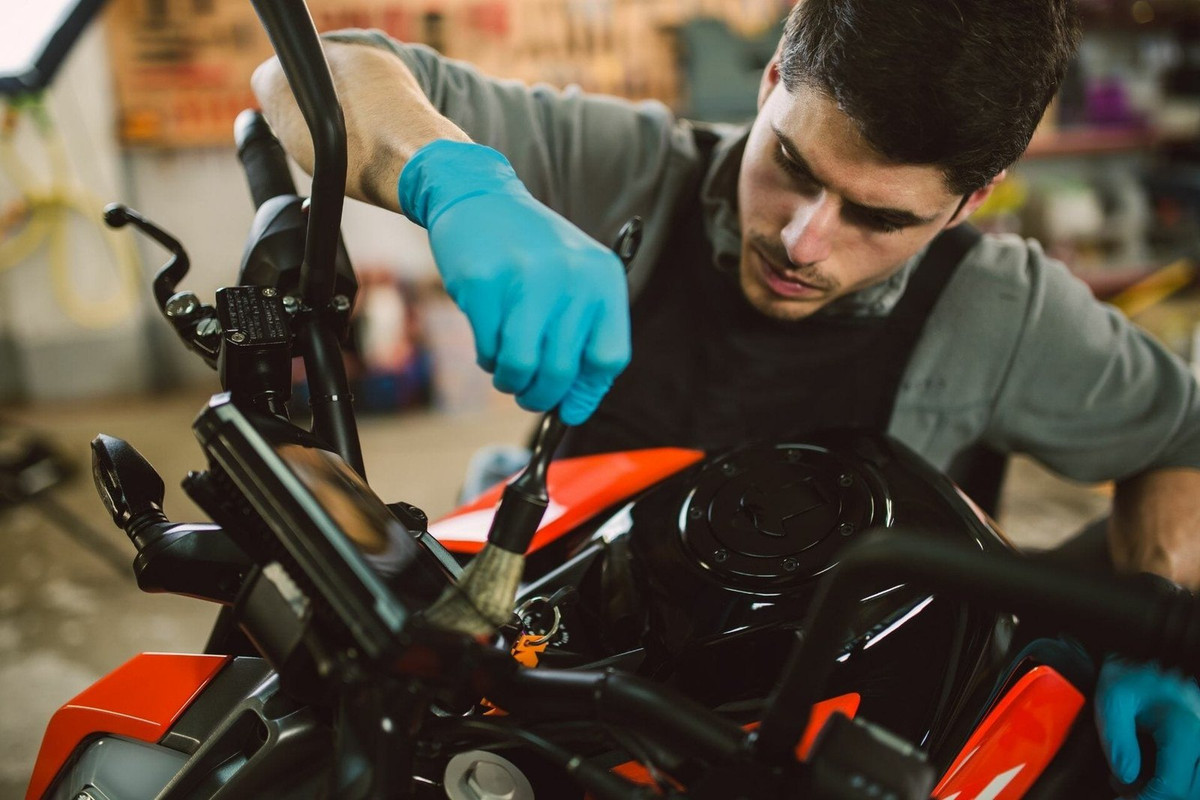 How to Wash a Motorcycle Properly